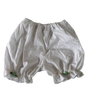 Vintage Kids Collection Bloomers - Rosette Detail - Size Medium